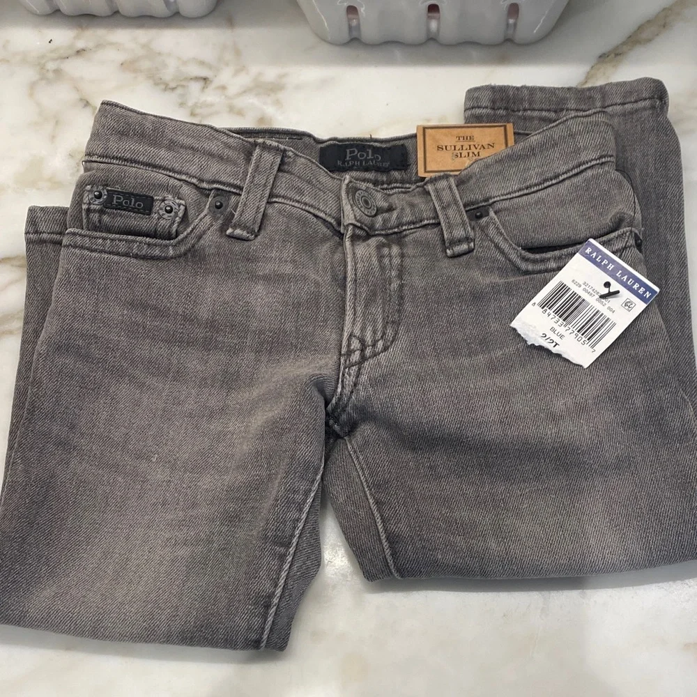Ralph Lauren Polo Gray Denim Pants